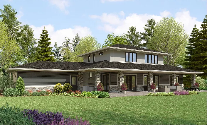 Prairie Ranch Style Mansions