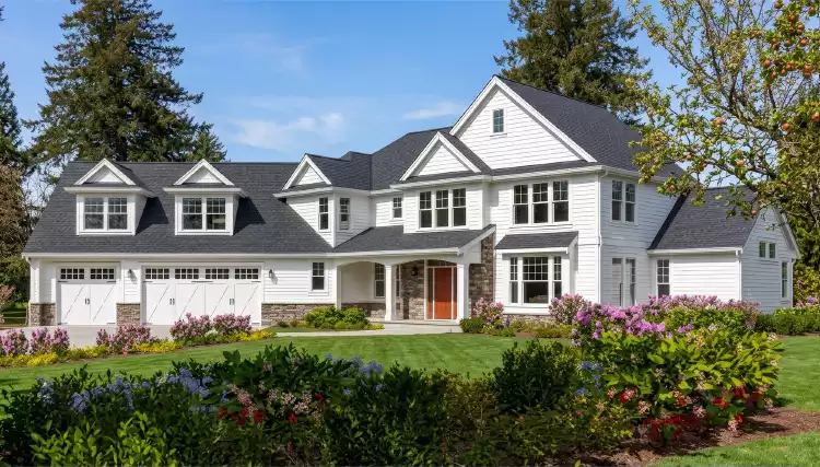 image of large country house plan 2713