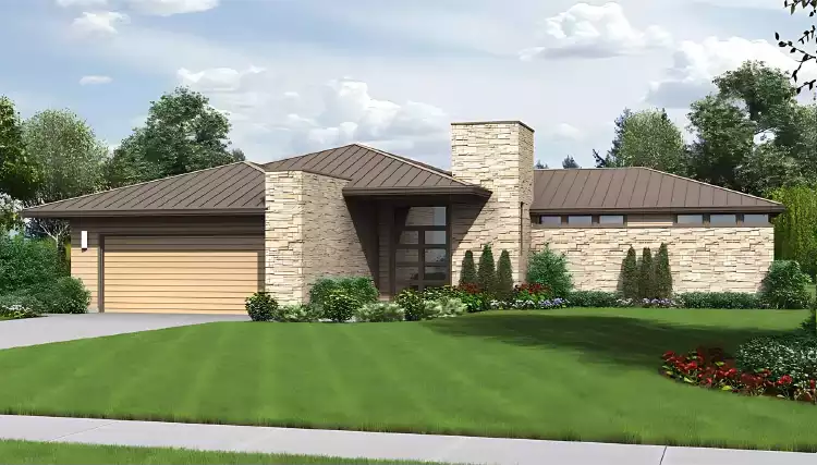 image of t-shaped house plan 4452