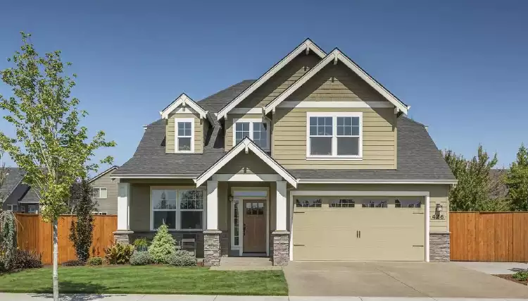 image of bungalow house plan 2842