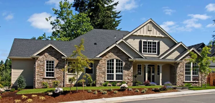 image of 2 story cottage house plan 4329