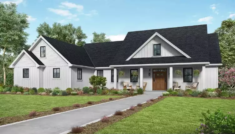 image of affordable modern farmhouse plan 4715