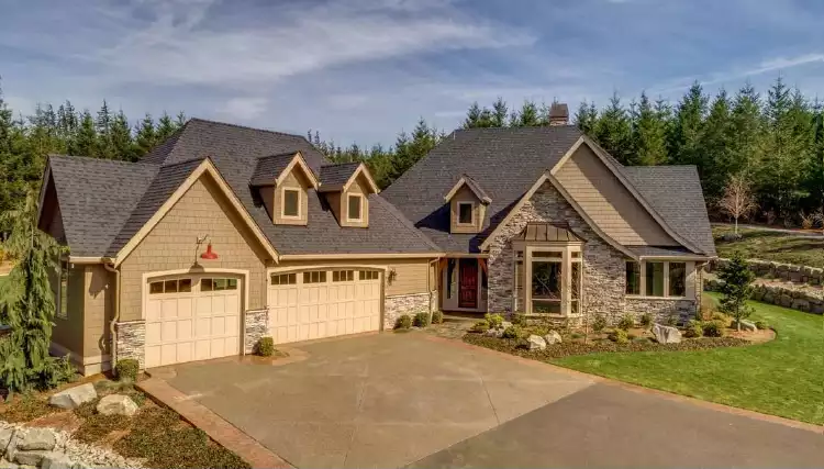 image of european house plan 7000