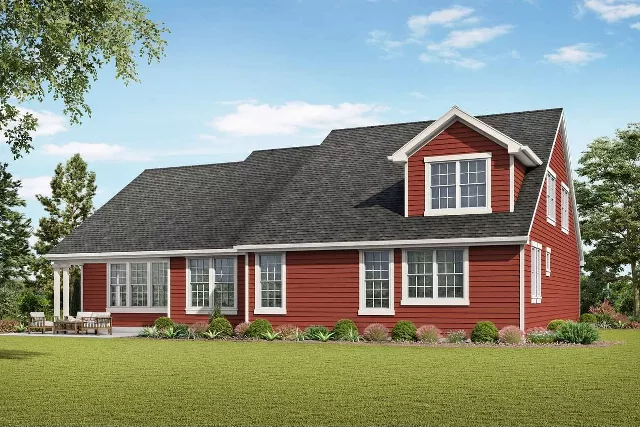 Traditional Craftsman Style House Plan 7240: Jordan - 7240