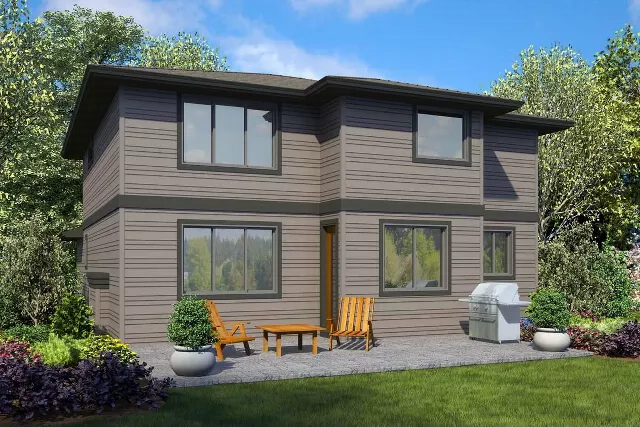 Contemporary Style House Plan 7248: Mendes - 7248