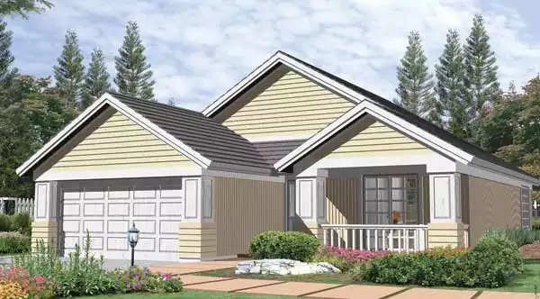 image of 1001 - 1500 square feet house plan 2417