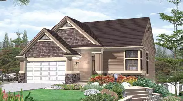 image of 1.5 story house plan 2422