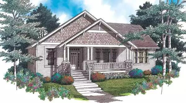 image of small ranch house plan 2426