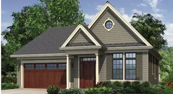 image of small farmhouse plan 2427