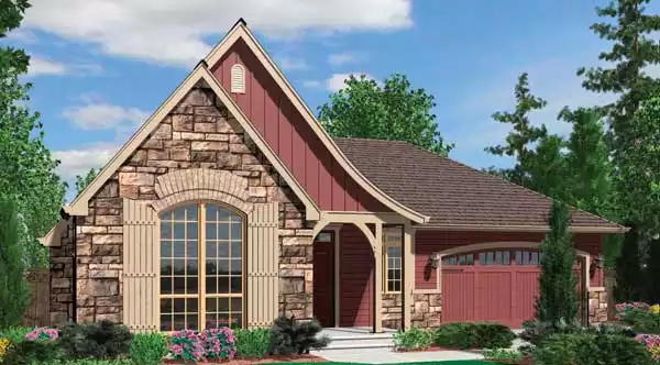 image of french country house plan 5309