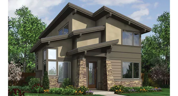 image of beach house plan 8537