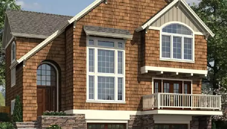 image of beach house plan 2511