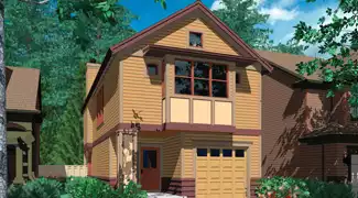 image of beach house plan 2525