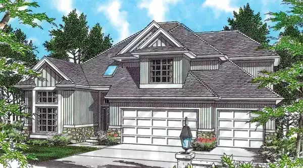 image of cottage house plan 2560