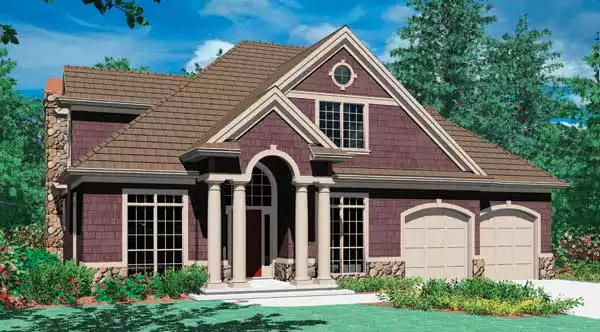 image of country house plan 2590