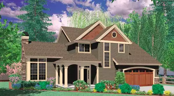 image of affordable cottage house plan 5148