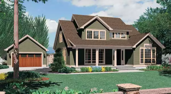image of bonus room house plan 5151