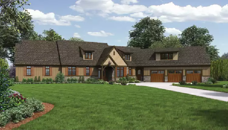 image of bonus room house plan 4365