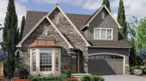 image of 1.5 story house plan 5903