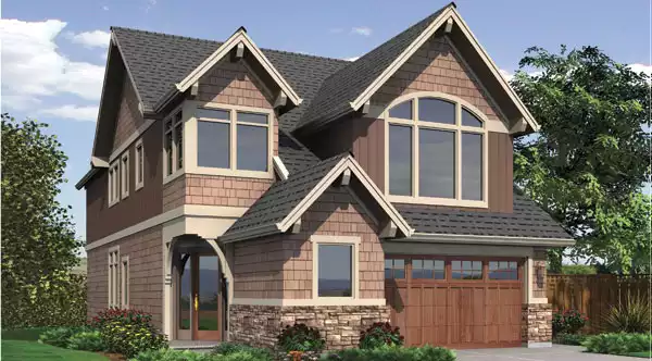 image of beach house plan 7003