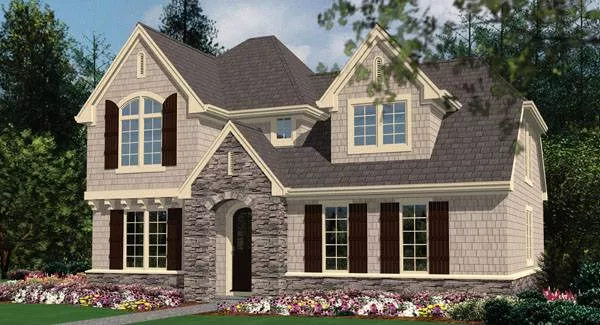 image of french country house plan 8473