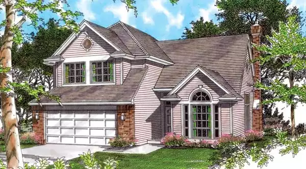 image of 1.5 story house plan 2648