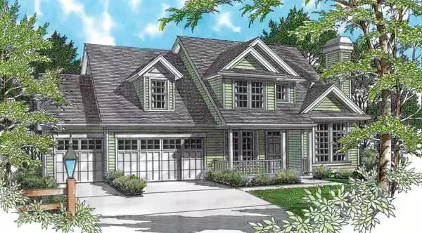 image of cottage house plan 2682