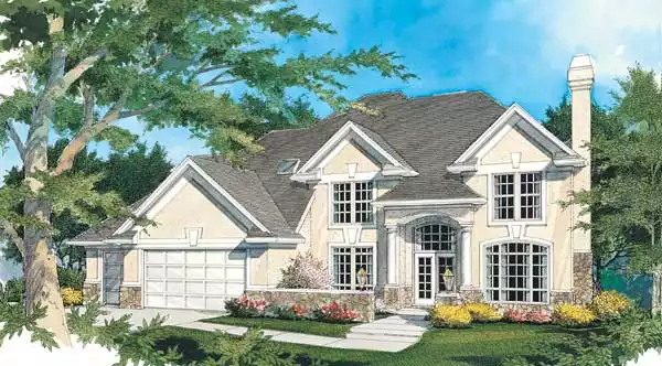 image of bonus room house plan 2689
