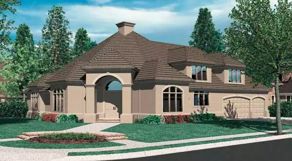 image of bonus room house plan 2727