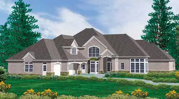 image of bonus room house plan 2734