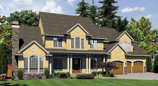 image of luxury house plan 8412