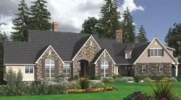 image of bonus room house plan 6394