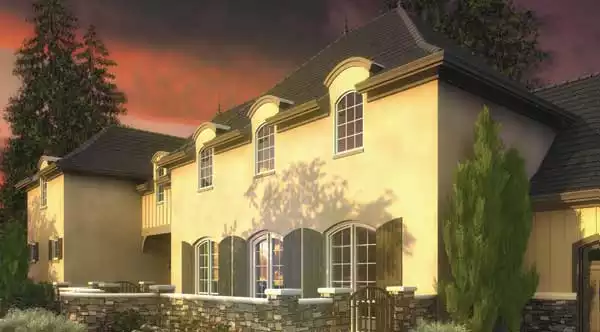 image of french country house plan 6772