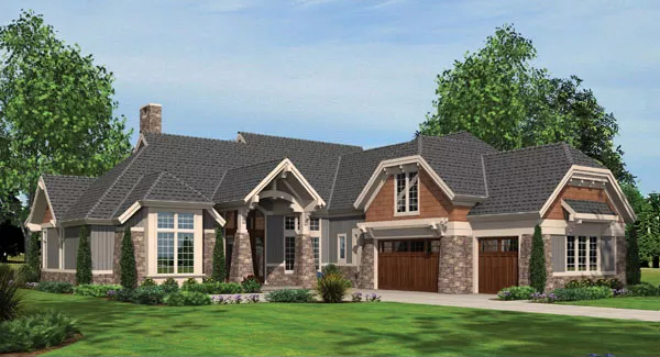 image of 4001 - 4500 square feet house plan 8294