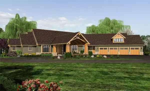 image of 4001 - 4500 square feet house plan 1989