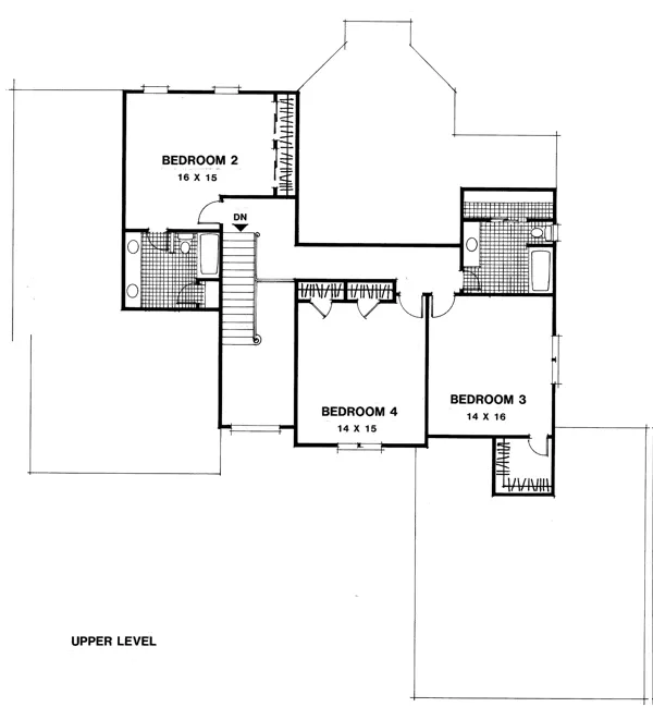 The Statler 7632 - 4 Bedrooms and 3.5 Baths | The House Designers - 7632