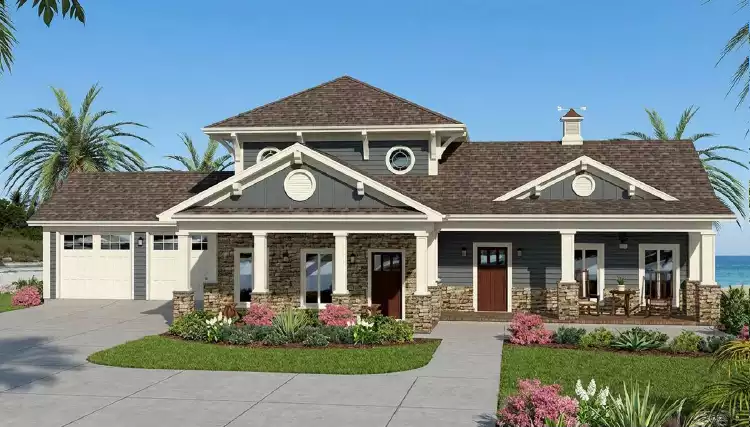 image of beach house plan 4657