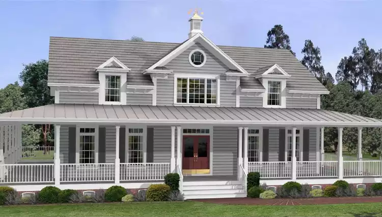image of country house plan 6245