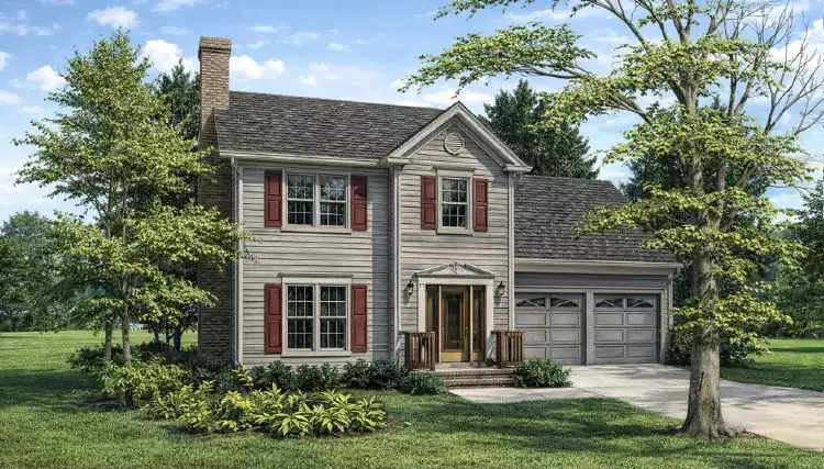 image of bonus room house plan 6285