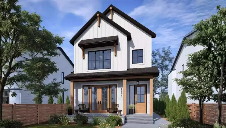 image of contemporary house plan 10939