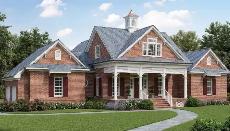 image of 1.5 story house plan 12856
