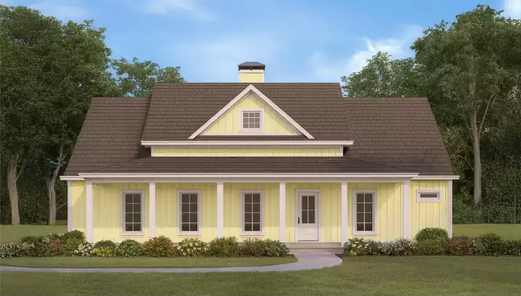 image of affordable modern farmhouse plan 11181