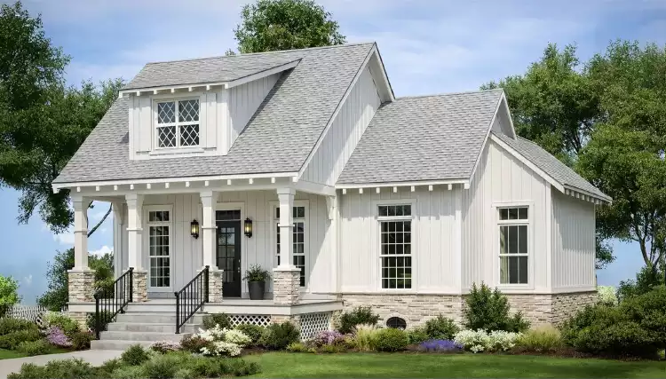 image of farmhouse plan 5289