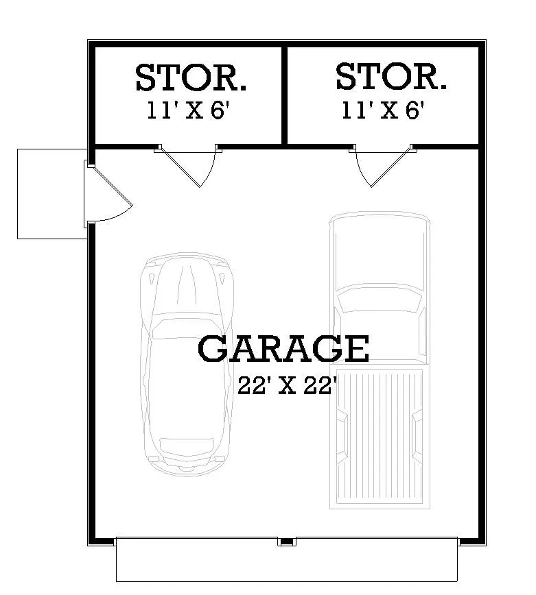 Bonus Extra Garage - Detached