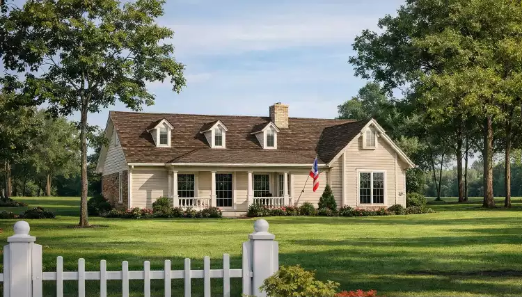 image of small victorian house plan 7322