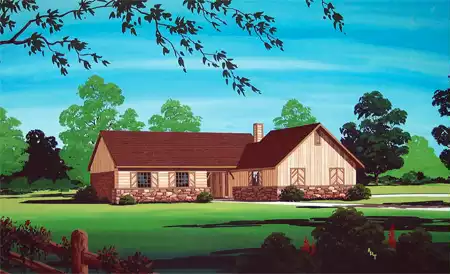 image of 1001 - 1500 square feet house plan 7316