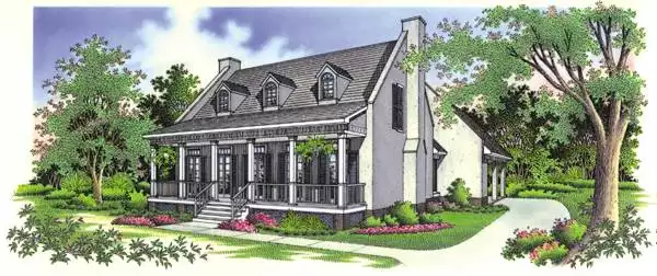 image of cottage house plan 4733