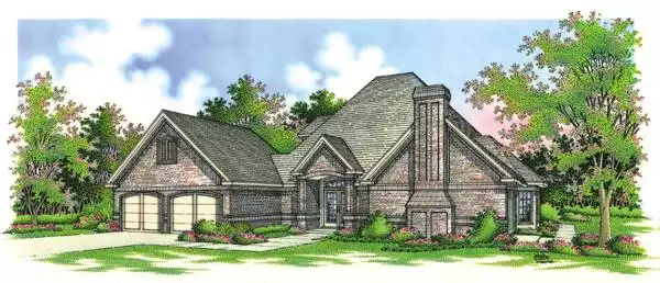 image of 1.5 story house plan 4793