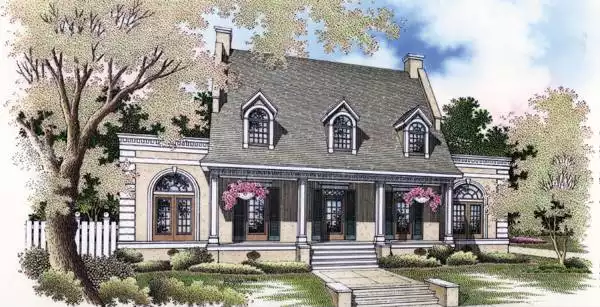 image of cape cod house plan 4795