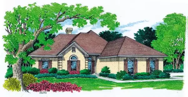 image of four bedroom house plan 4352